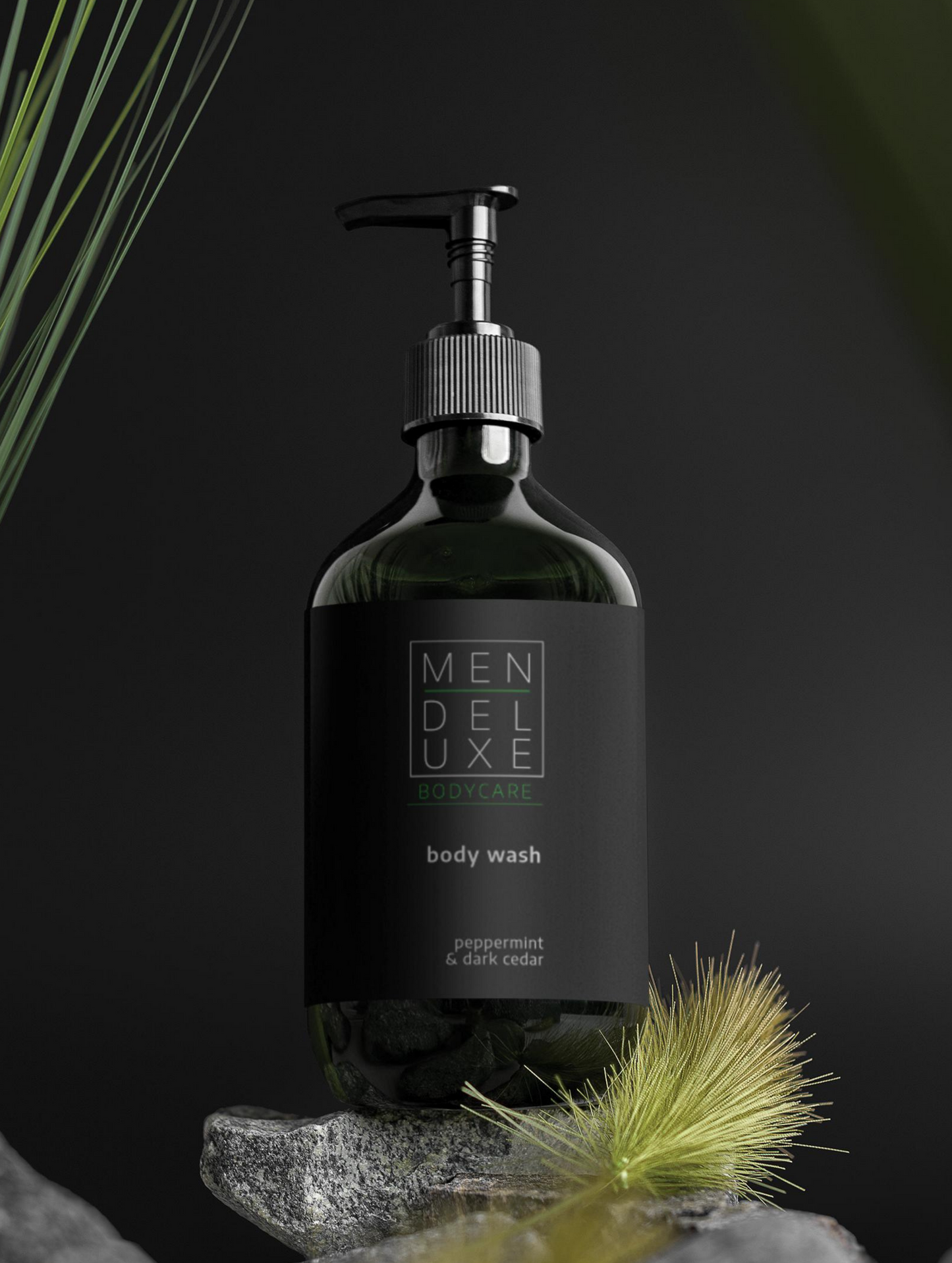 Body Wash, PEPPERMINT & DARK CEDAR