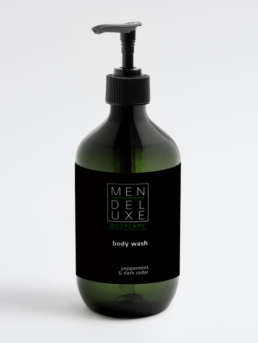 Body Wash, PEPPERMINT & DARK CEDAR