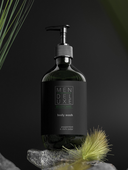 Body Wash, PEPPERMINT & DARK CEDAR